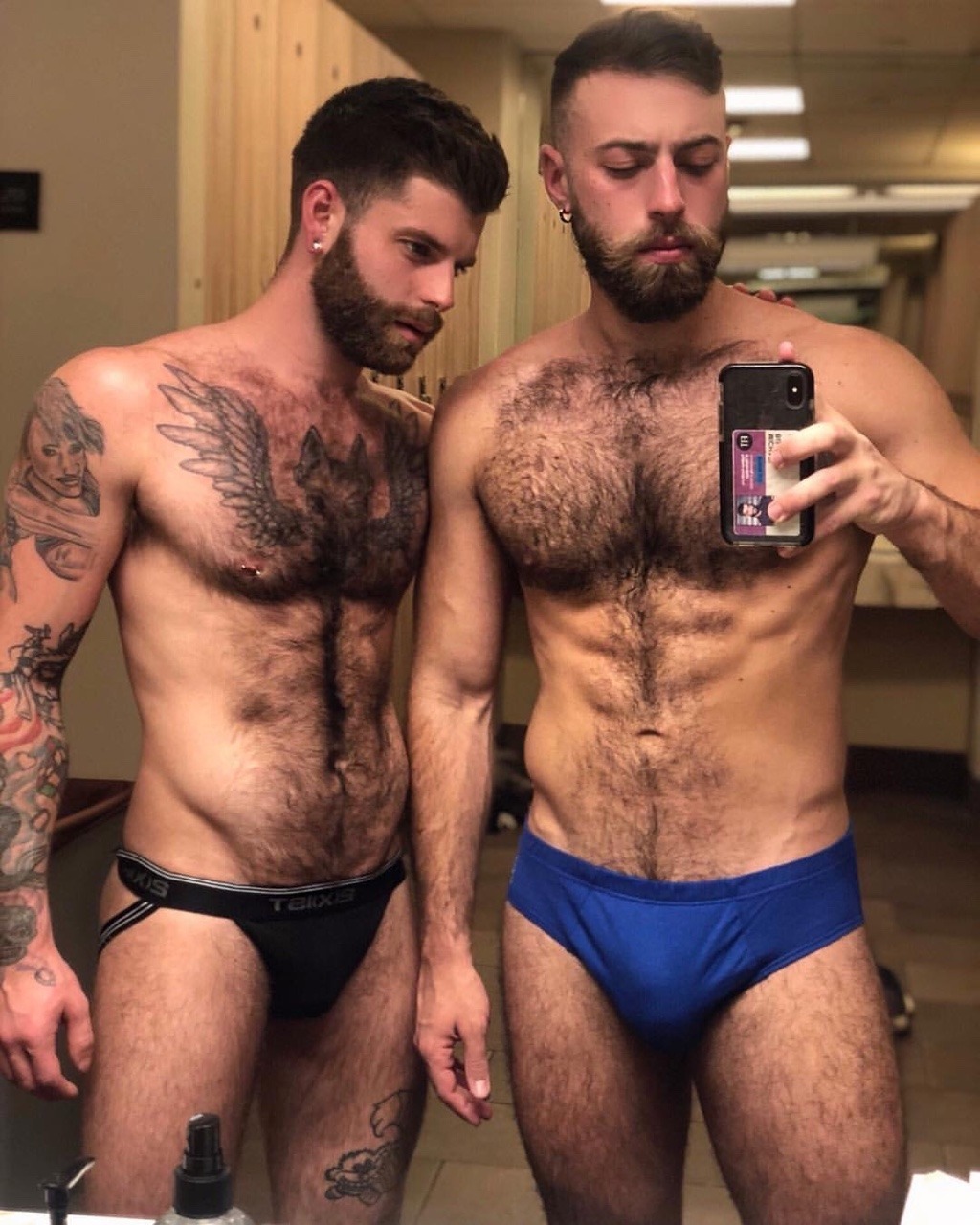 Imagine you’re a tag team and step into the ring and on the other side are these 2 hairy chested, bearded beasts!!! Oh fuck, they look like they will sweat like a hungry animal, and both look like they stop at nothing to cheat, destroy, humiliate,...