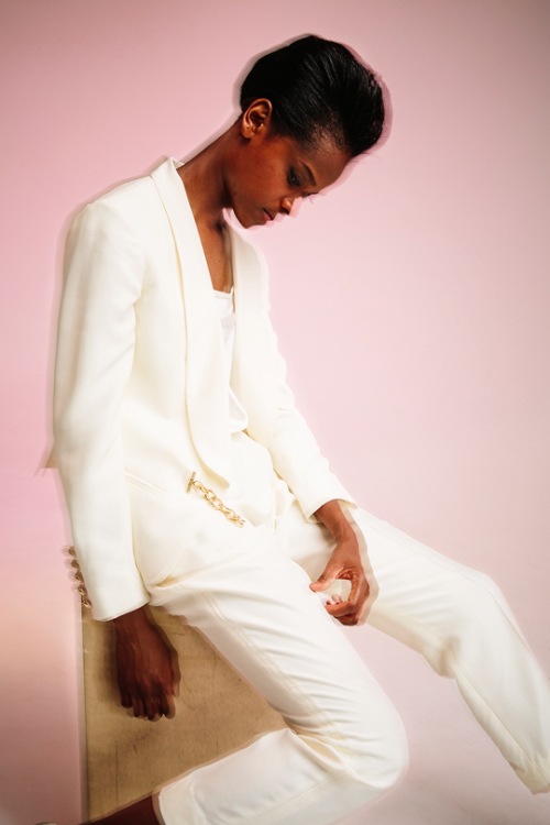 theavengers:Letitia Wright photographed by Joel Barhamand for...