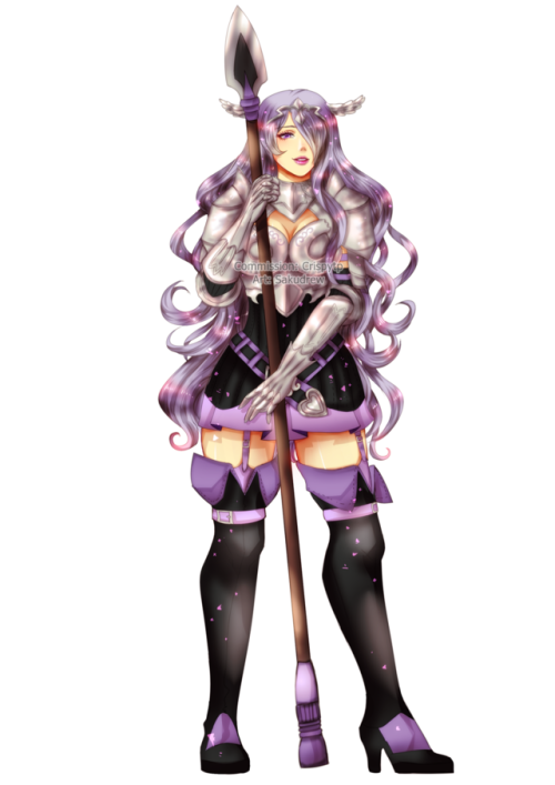 sakudrew:Camilla wearing a pegasus knight armor~ ٩(♡ε♡ )۶...