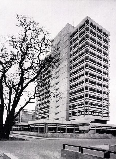 germanpostwarmodern:Headquarters of “Berliner Disconto Bank...