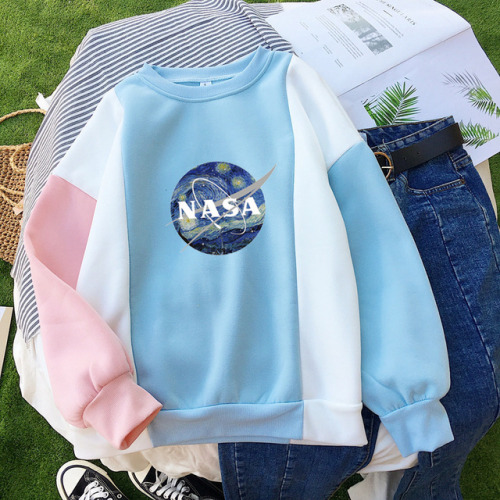 renee366:NASA Color Block Sweatshirt for only $33.60...