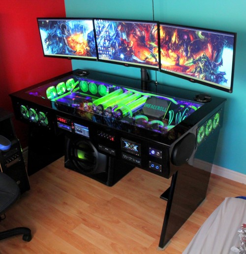 gaming setup on Tumblr