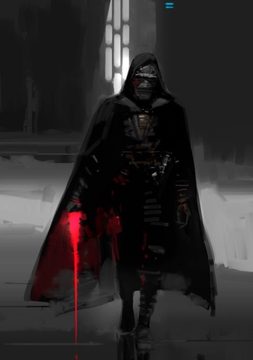 sleemo:“Rejected Kylo Ren designs or ‘Jedi killer’ as we called...