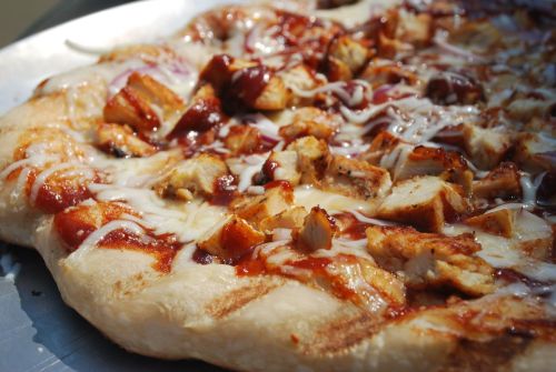 chicken barbecue pizza Tumblr