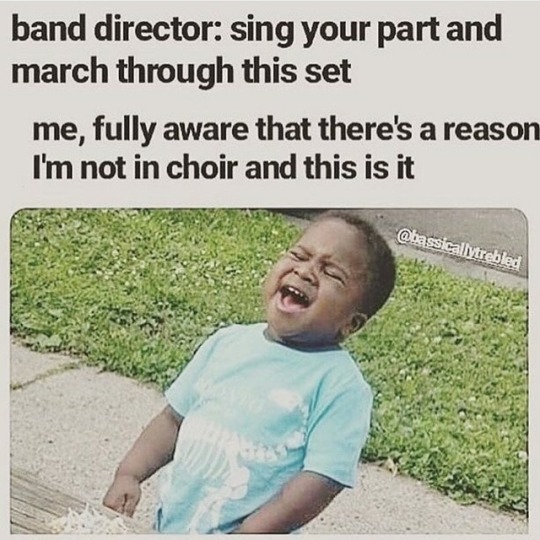 marching band memes on Tumblr