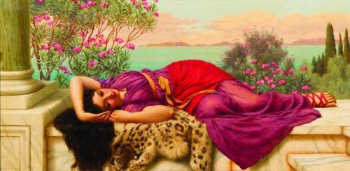 loumargi:A Happy Awakening – John William GodwardA Siesta –...