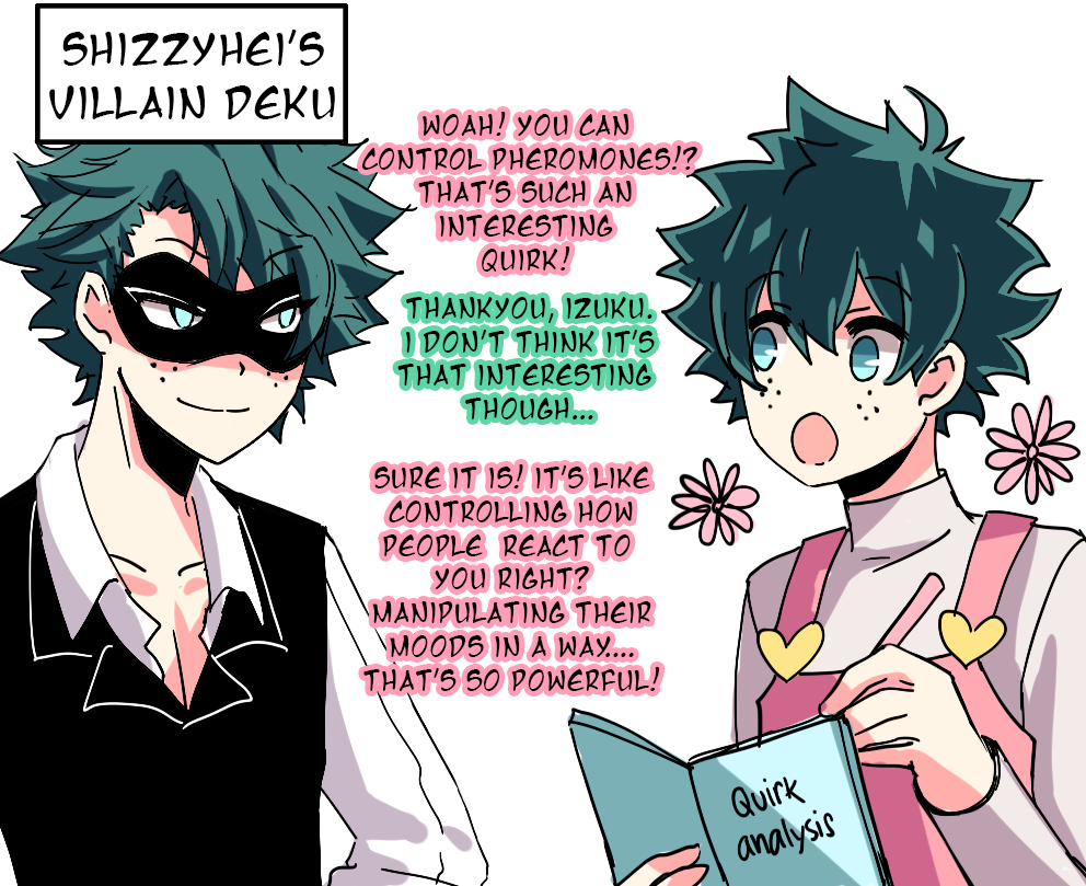 Kims Art Dump — Our Waifu Deku Met Shizzyhei ‘s Omega Villain 