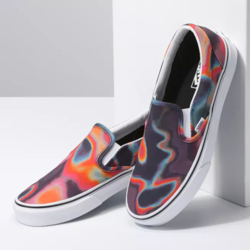 dark aura slip on vans