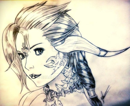 i sneaked the bowsette in there too thorcatte art my art pencil sketch traditional drawing ink final fantasy ffxiv xiv final fantasy xiv art fanart male female miqo& 039;te au ra midlander hyur xaela seeker elezen raen