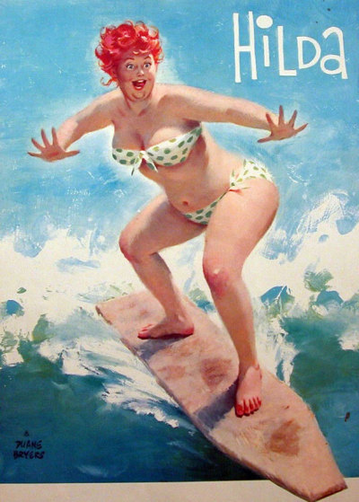 Image result for hilda beach pinup