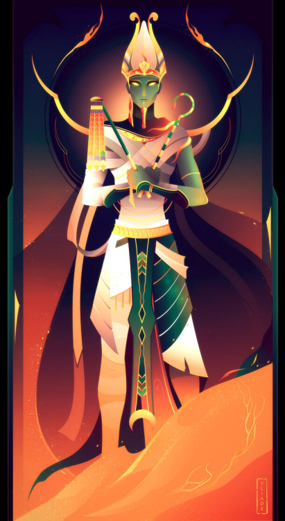 manticoreimaginary:Egyptian gods by YiladeBuy prints 