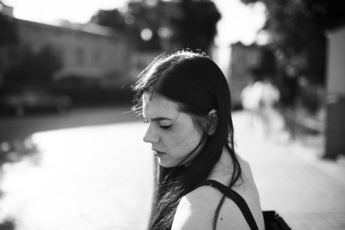 Street portrait in LvivJuly 2017