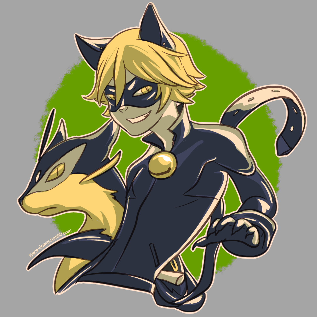 Draws And Sketches Miraculous Pokemon Chat Noir Edition