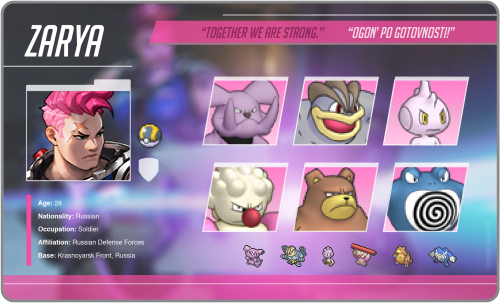 teddiusra:OVERWATCH x POKÉMON !  1 / 2collab with...