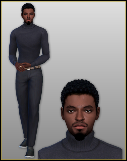 ts4cc ts4 sims ts4 celebrity sims ts4 black simmer ts4 black panther blewis50