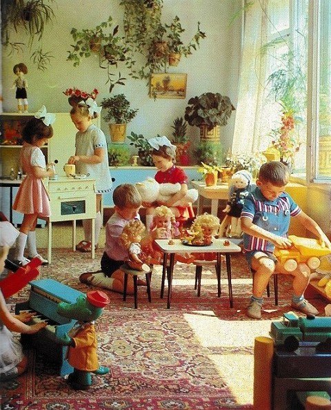 Kindergarten of the 1970s, Vladimir (Soviet Union)