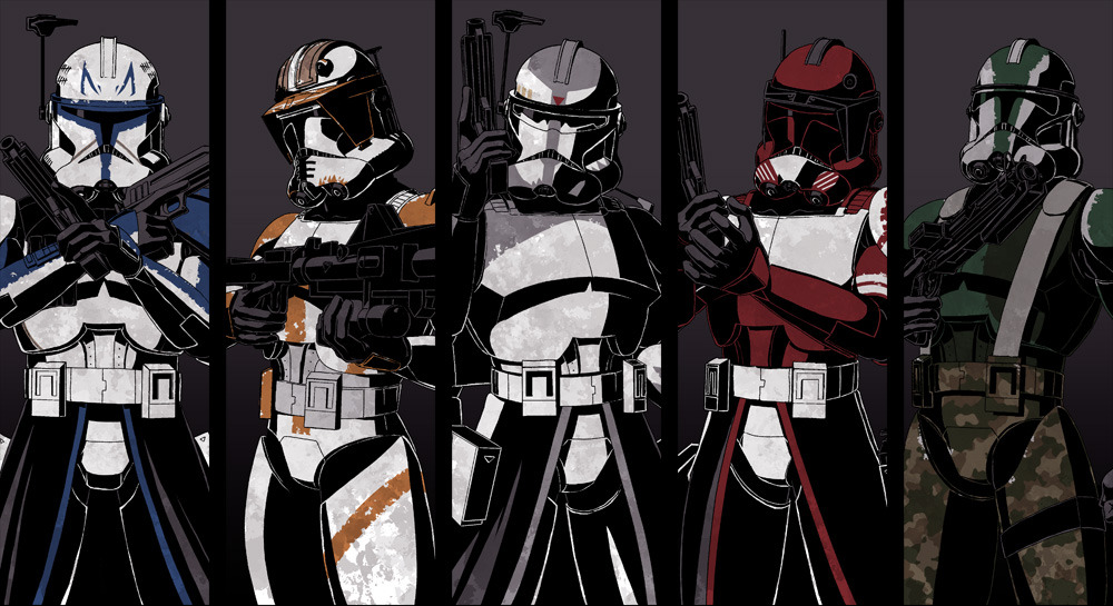 star wars captains and commanders