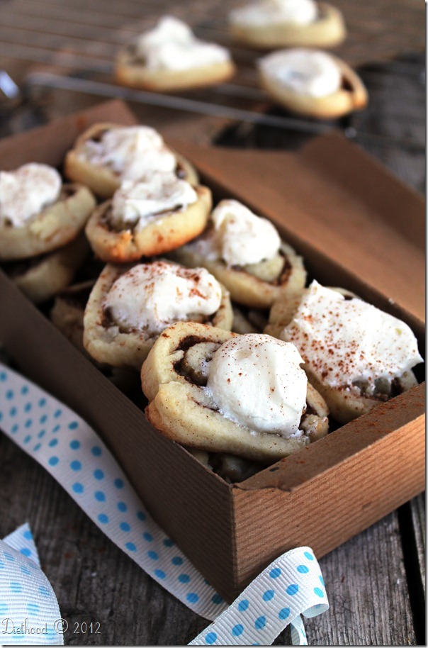 Cinnamon Roll Sugar Cookies with Cream Cheese Frosting