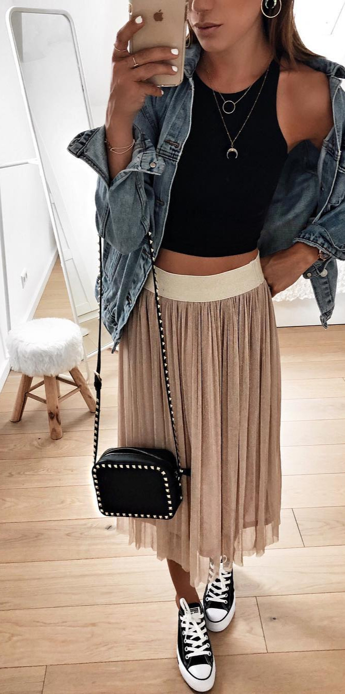 70+ Street Outfits that'll Change your Mind - #Beautiful, #Girl, #Outfitideas, #Loveit, #Pic , OOTN |Anzeige| Ich weuch noch einen schAbend , outfitpost , outfit , plisseerock , t, dailylook , dailyoutfit 