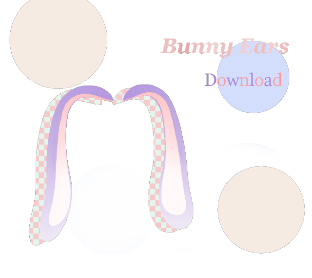 Mmd Parts Bunny Ears From Grizzlyluv Picture Source And