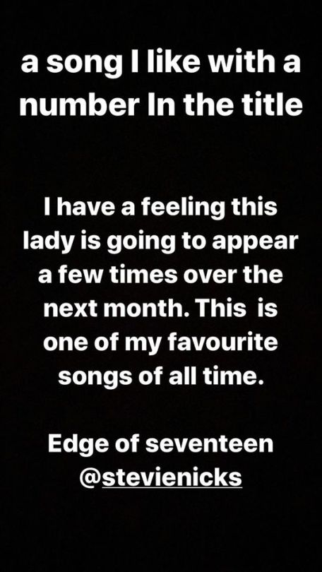 niallhoran via instagram story 4/2/20