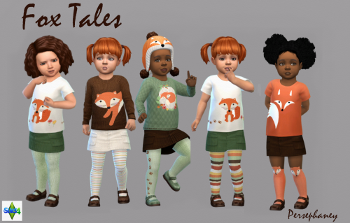 persephaney:A clothing set for your toddlers! <3 Set...