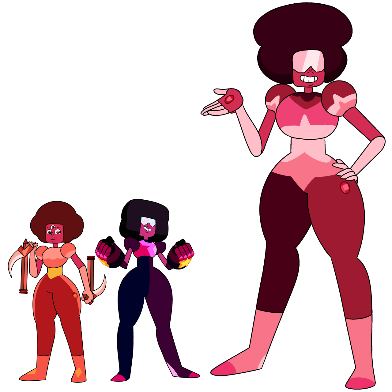 Steven universe garnet booty