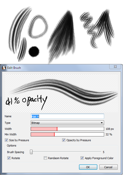 how to get brushes for firealpaca
