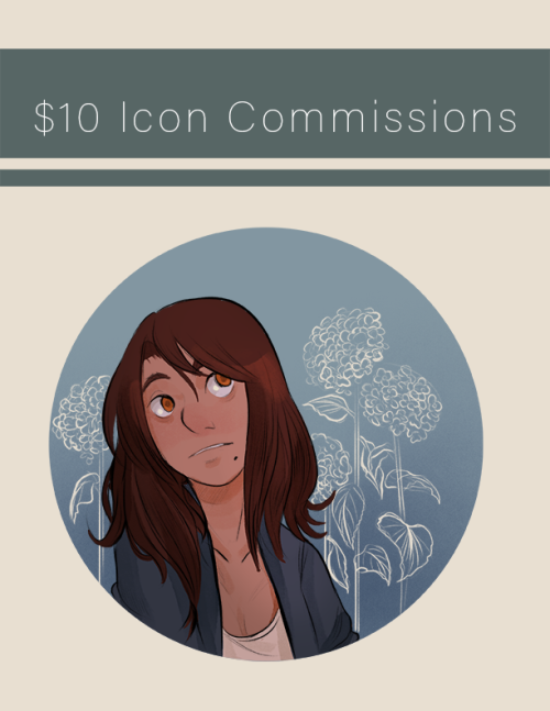 rinylyn:Hi everyone! I’m opening icon commissions for a little...