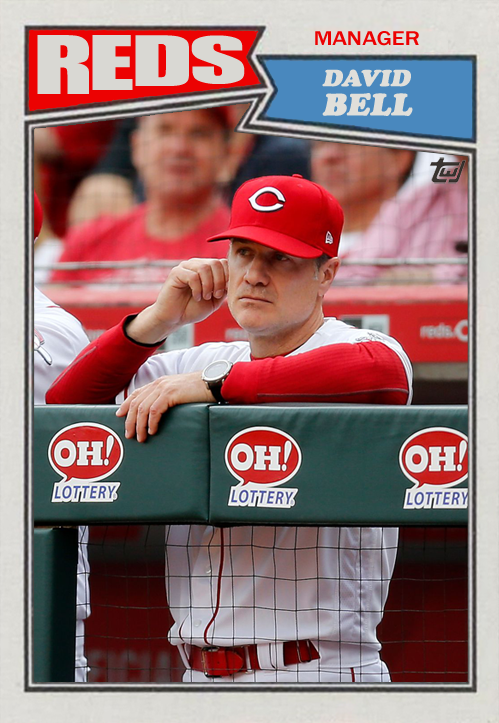 2020 Kahns Baseball Trading Card Cincinnati Reds Team Issued David Bell 