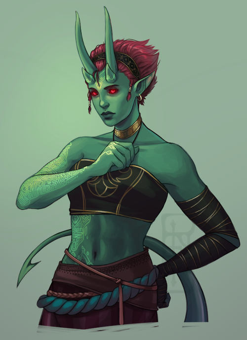 redtallin:You want more Tieflings? These three are the PCs in...