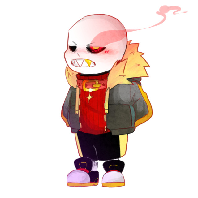 I draw stuff — Red from the undertale fan game?