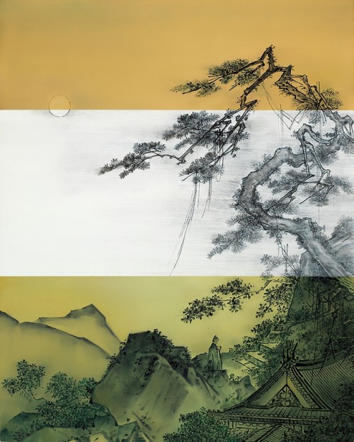 thunderstruck9:He Sen (Chinese, b. 1968), Listen to the Pines...