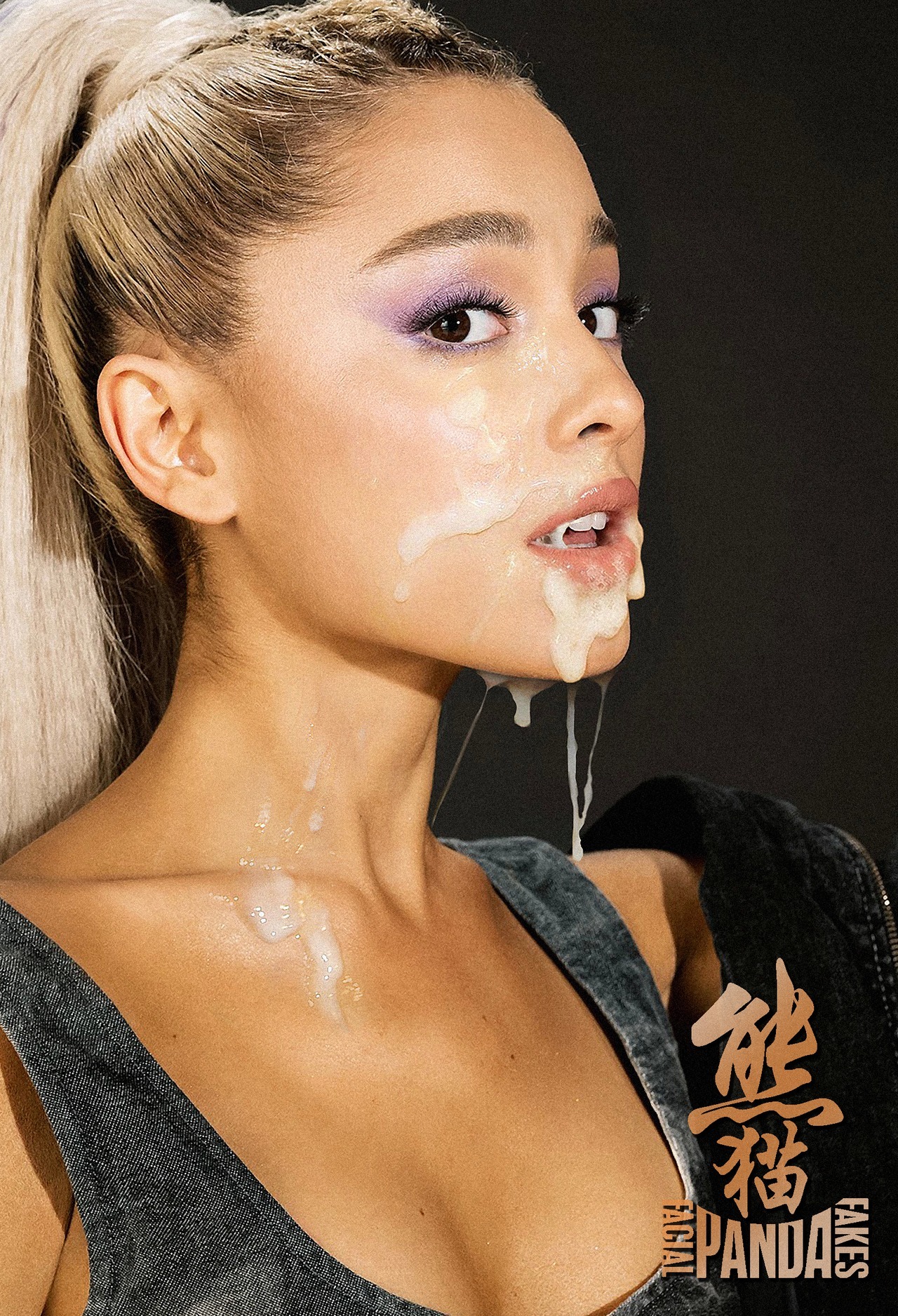 Panda Facial Fakes - Ariana Grande Got Some Special Make CLOUDX GIRL PICS.