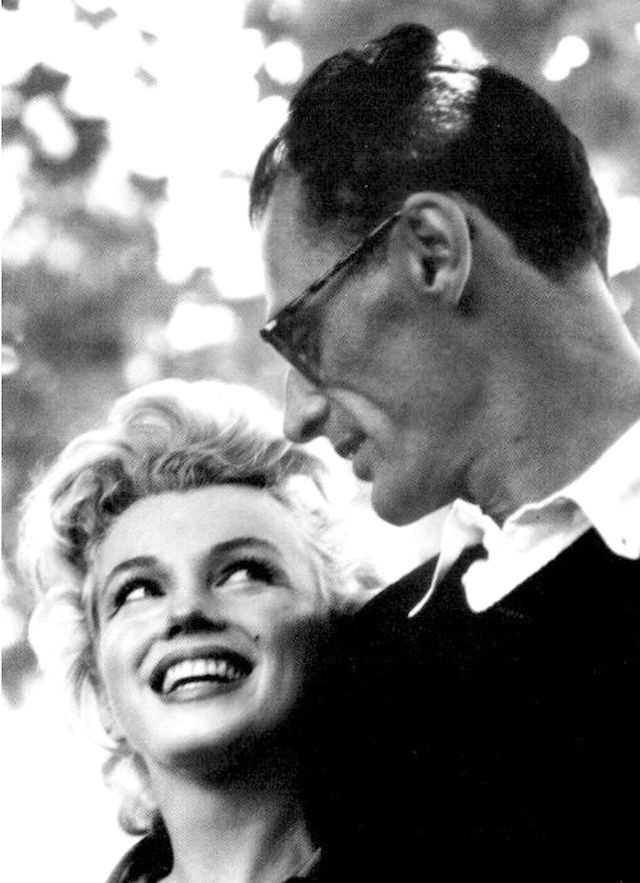 Perfectlymarilynmonroe Marilyn Monroe And Arthur Miller Photographed 3949