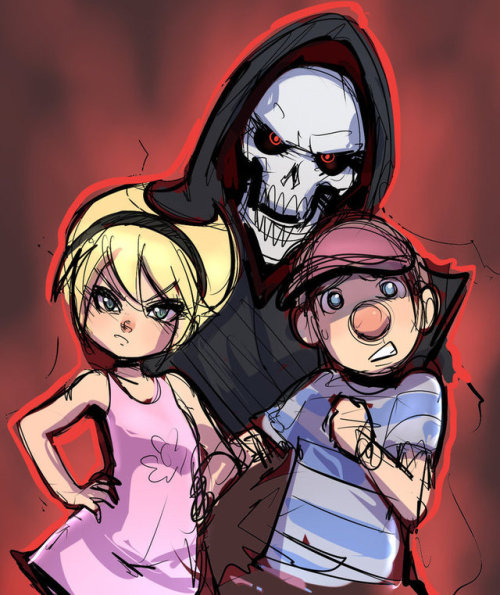 maniacpaint:Billy and Mandy (remake)