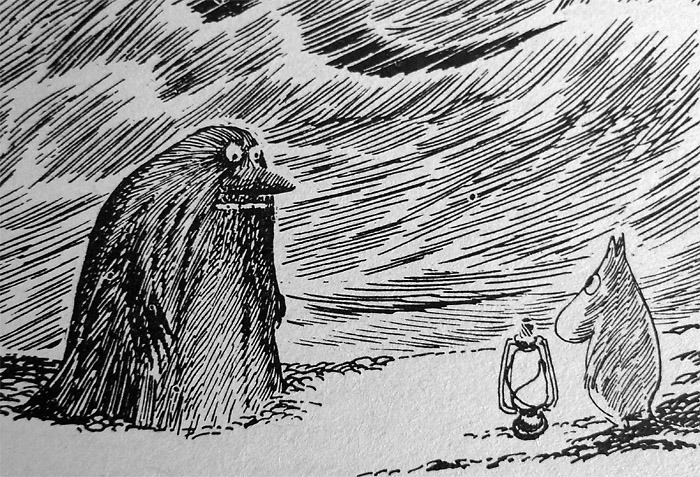 Moomin trivia — The Groke