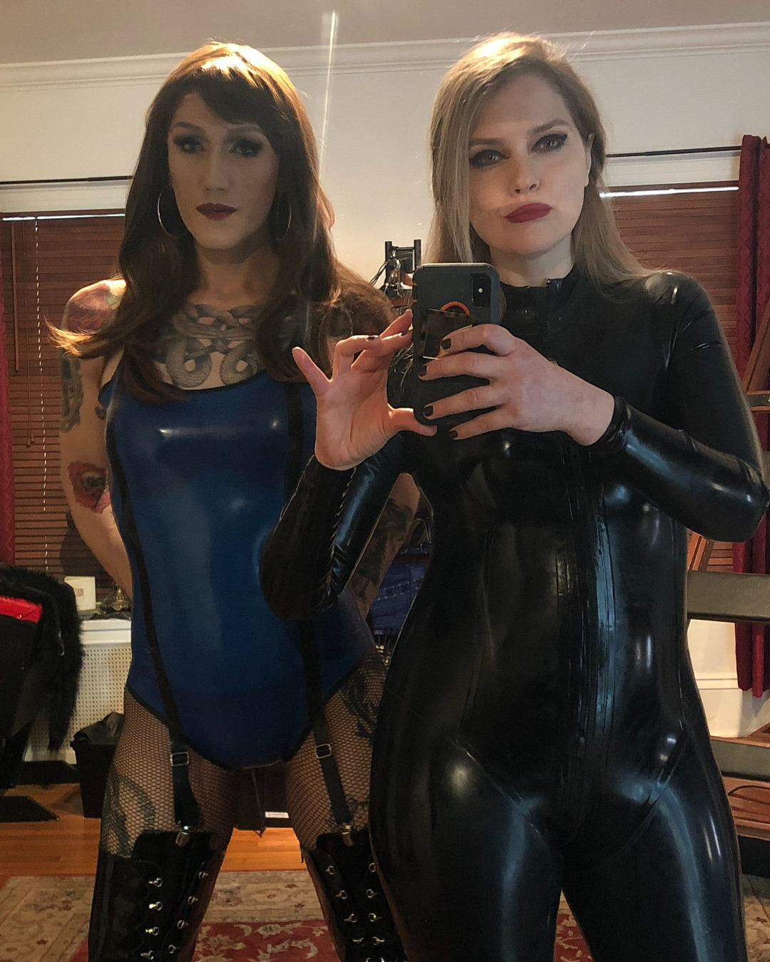 session Double domination Taylor vixen threesome apartment