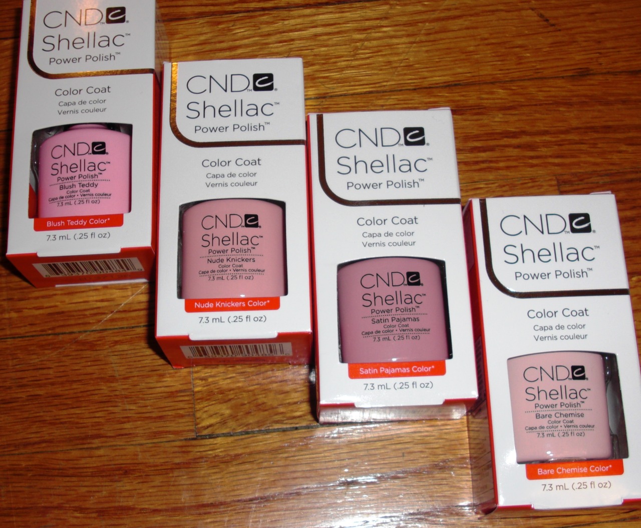 CND Shellac Contradictions Collection Swatches 