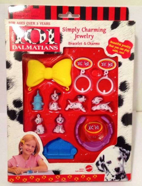 toys jewelry set disney merch 101 dalmatians 90& 039;s toys