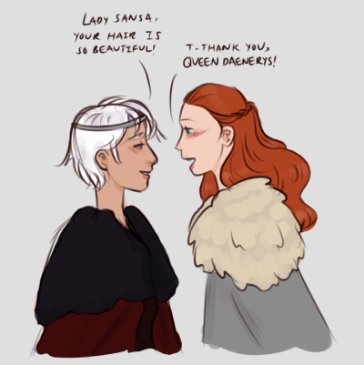 Daenerys X Sansa Tumblr