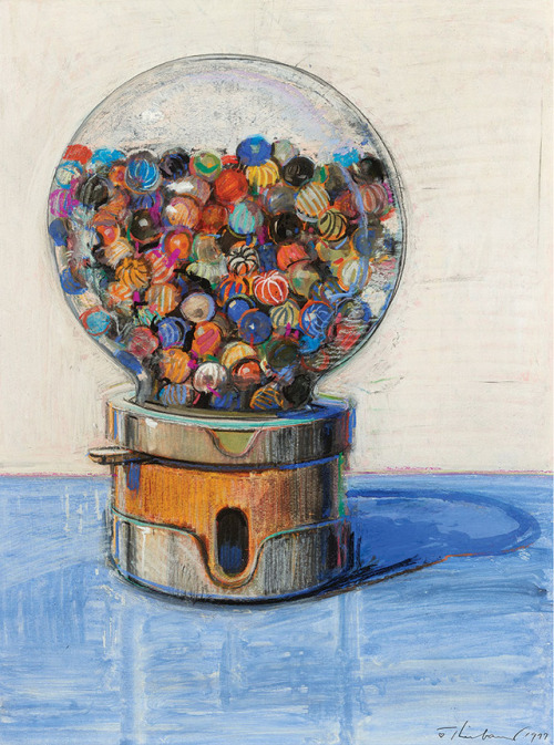 (via Wayne Thiebaud, Draftsman  | The Morgan Library &...