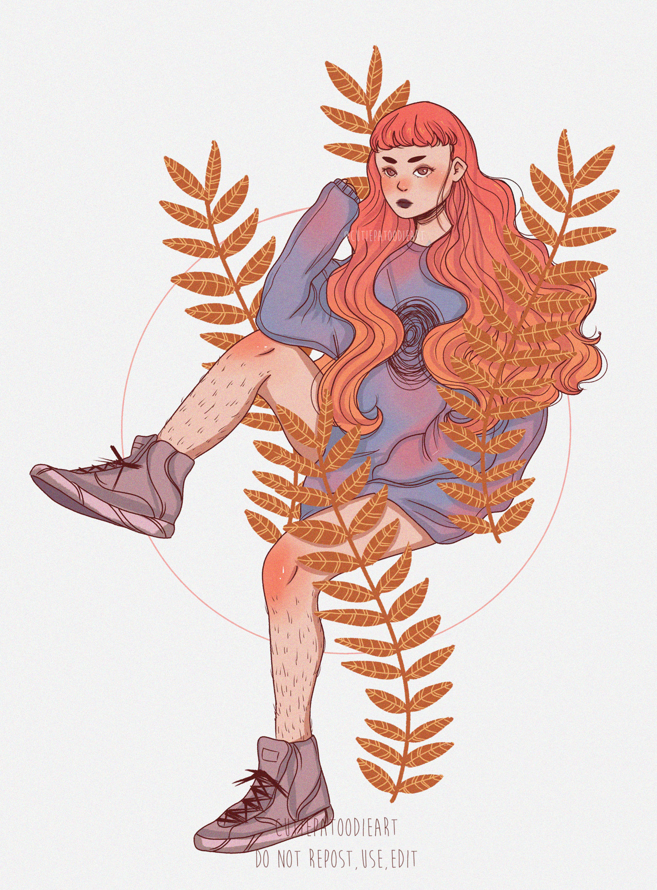 Josipa Joey Id Fullbody Illustration Of A Girl With