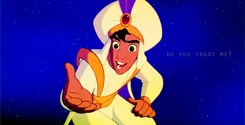 Image result for do you trust me aladdin gif