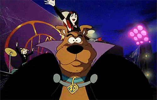 Image result for vampire scooby doo gifs