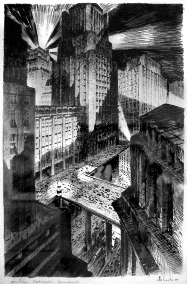 Architecture - architectural drawings-art. — Metropolis Drawings (film ...