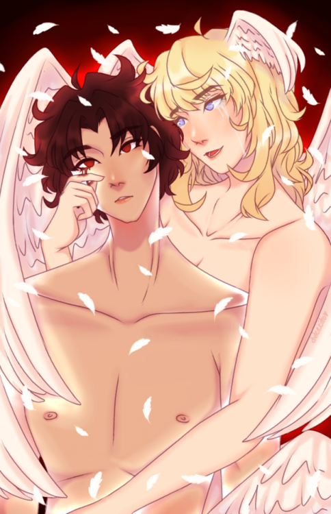 i watched devilman crybaby and it was !! amazing i was pretty surprised after the first episode tho bc i went in totally blind but it was soo good anyways i hope you guys like this trust me when i say i put a lot of effort into this dldnkd devilman crybaby dmcb akira akira fudo ryo ryo askua is this spoiler-ish? someone let me know so i can tag it dmcb ryo dmcb akira dmcb art my art devilman crybaby spoilers dmcb spoilers