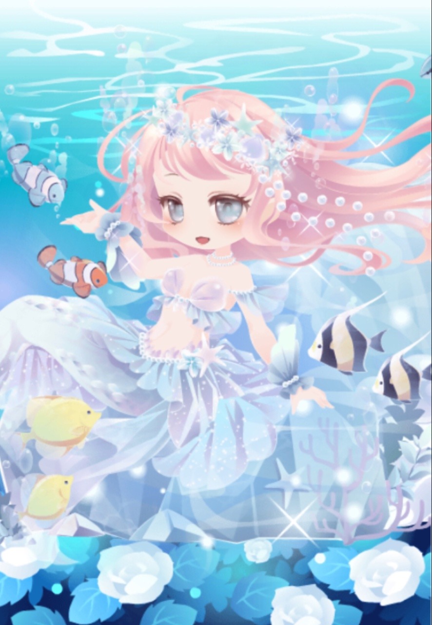 Firefly's Fashion — Date: June 30, 2018 The mermaid gacha is sooooo...