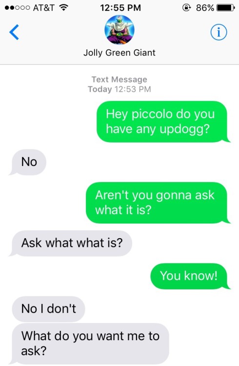 icecry:textsbetweendragonballz:Piccolo ain’t takin your shit...