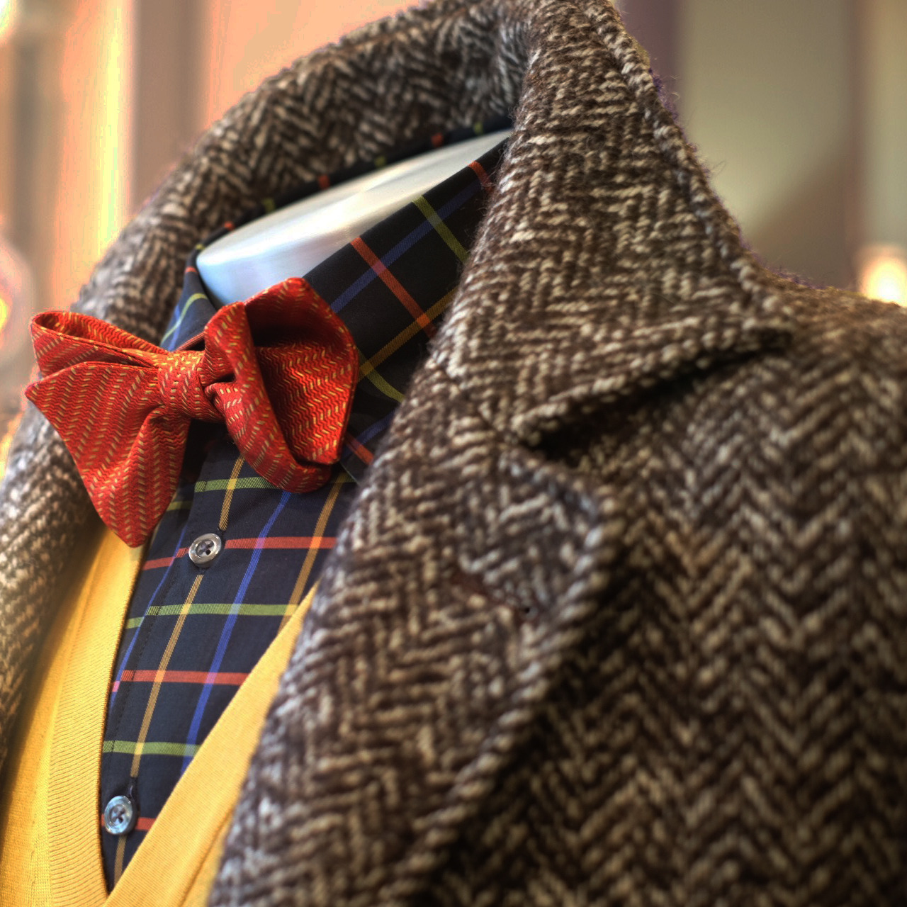 Khakis of Carmel — Your new favorite overcoat! Eleventy creates